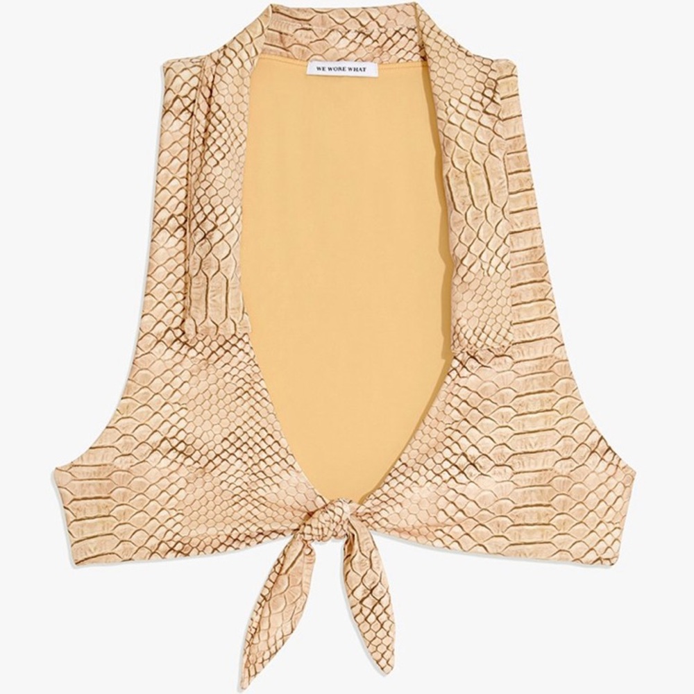 WeWoreWhat SWIM Top
